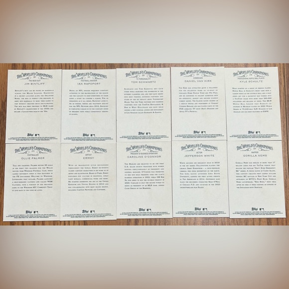 Lot of 10 Allen and Ginter cards - Picture 2 of 2